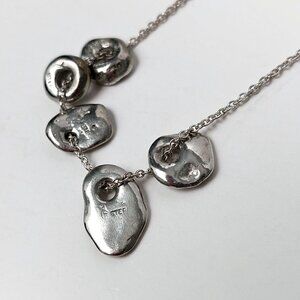 Sterling Silver Five Little Luck Necklace by Johanna Brierley Artisan Jewellery